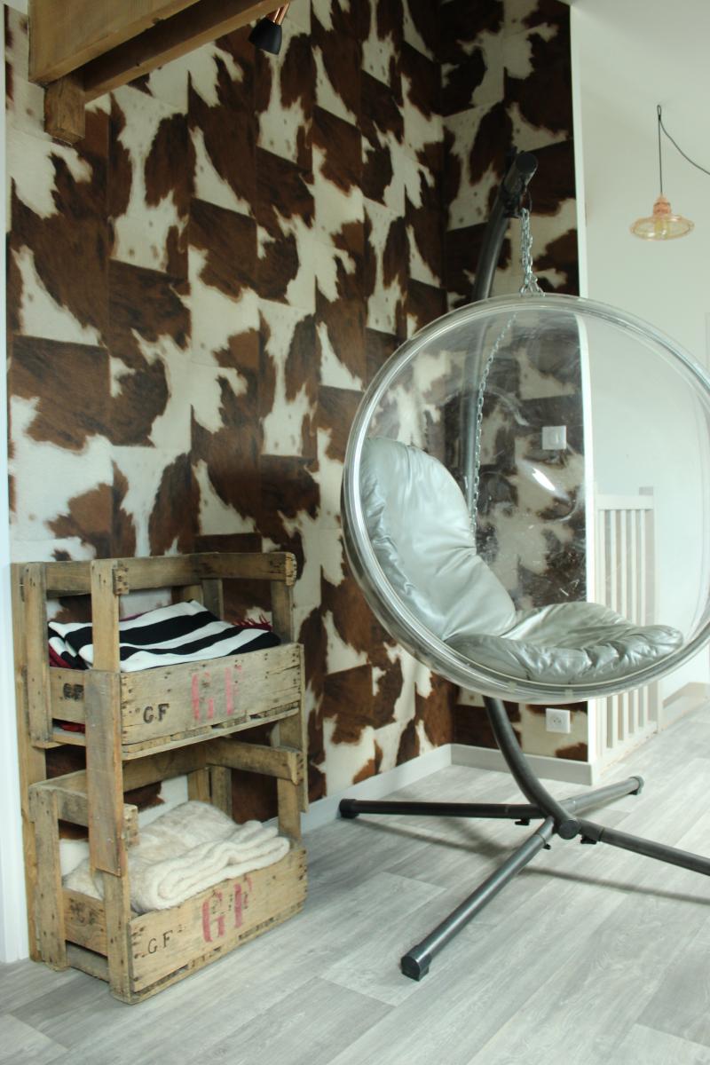 pièce à vivre des combles salon/salle de jeux