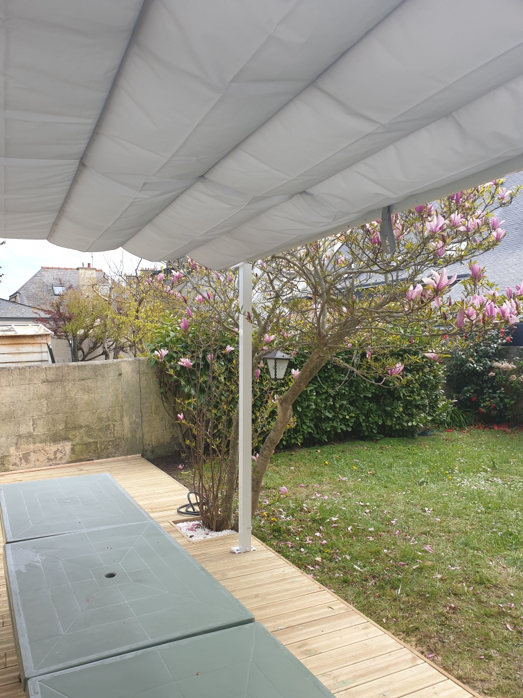 Terrasse et pergola